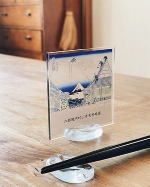 富嶽三十六景　江都駿河町三井見世略圖