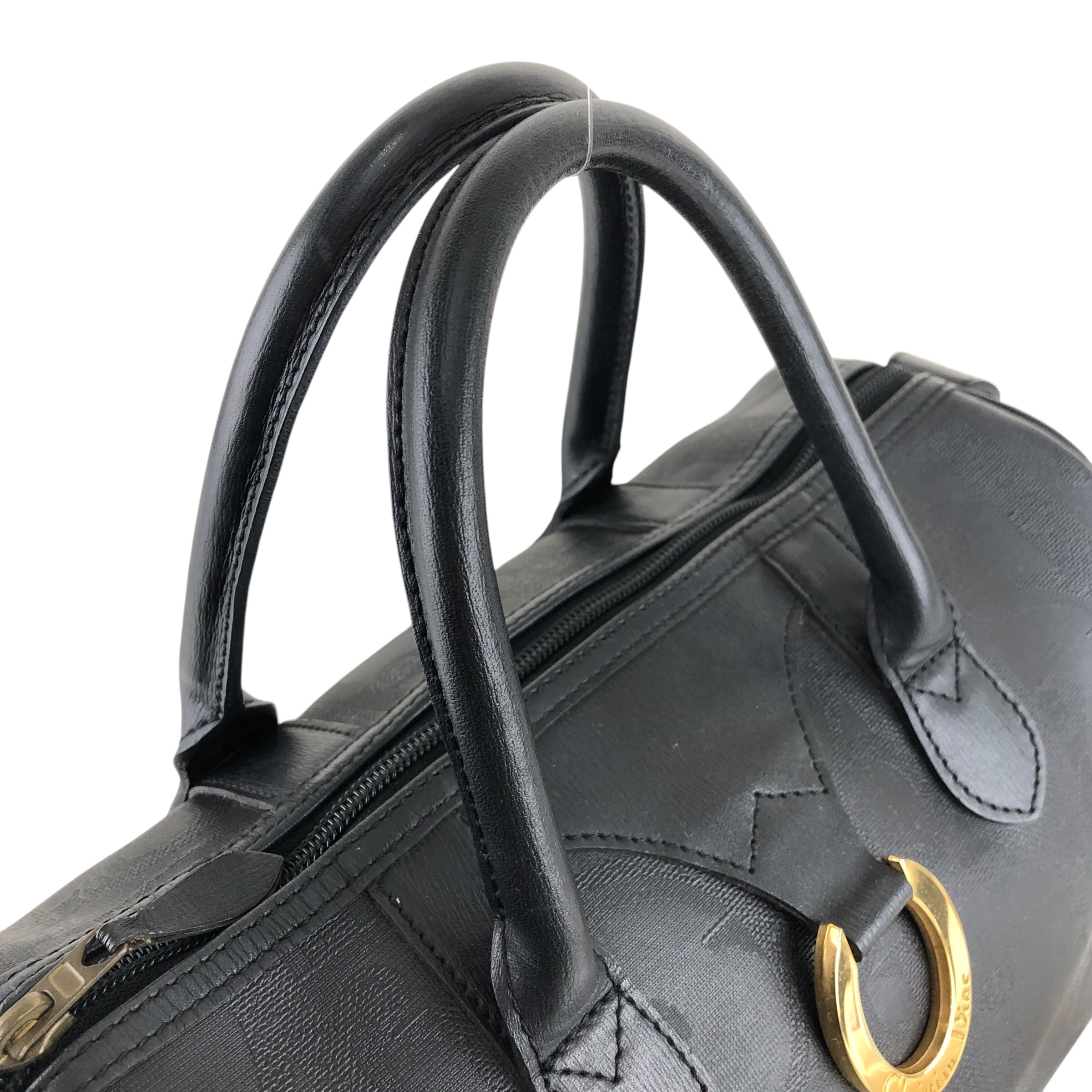 Christian Dior クリスチャン ディオール ハンドバッグ ブラック ロゴ