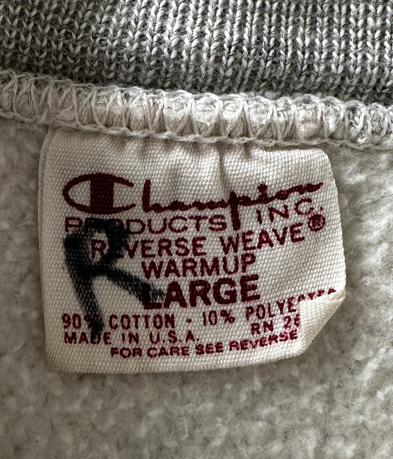 Champion- Vintage 70s L USMA Reverse Weave Sweat made in USA