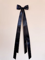 ロングサテンリュバンクリップ