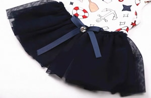 【nalu_select】マリンモチーフワンピ