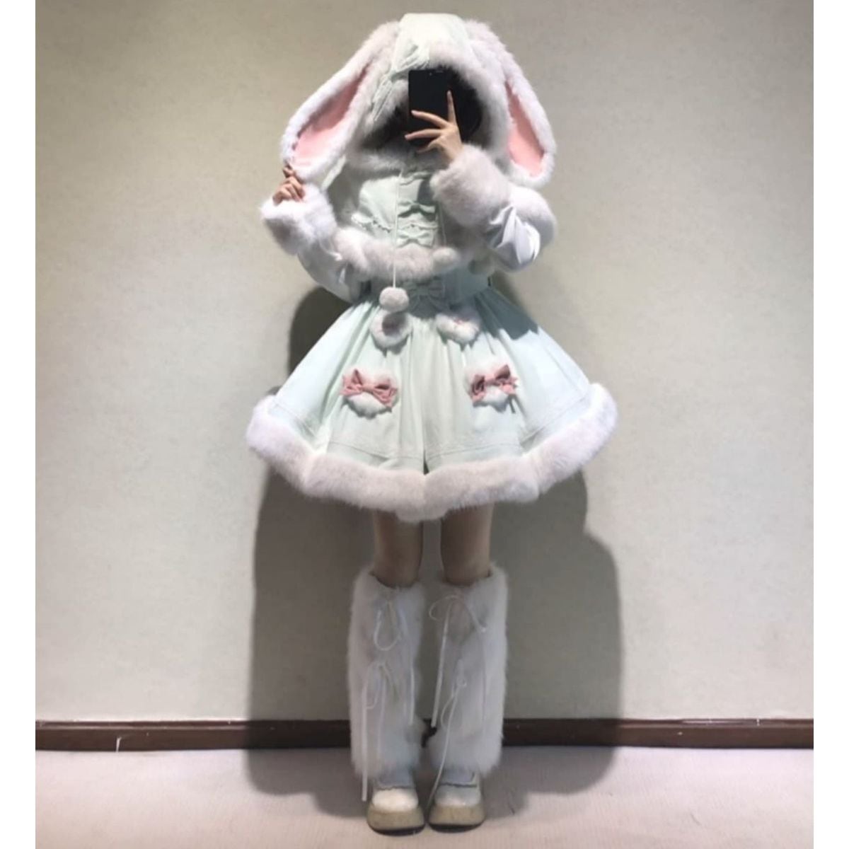 うさ耳ふわもこケープセットアップ：JSK 3点セット | Maiden's Rêve