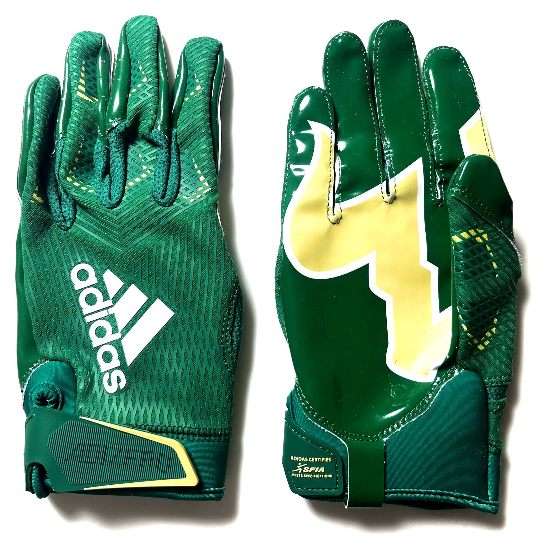 アメフト NCAA PRO ADIZERO 8.0 2XLサイズ UCF【新品】 2XL】ADIZERO 5 STAR 8 NCAA PRO UCF アメフト グローブ | END ZONE