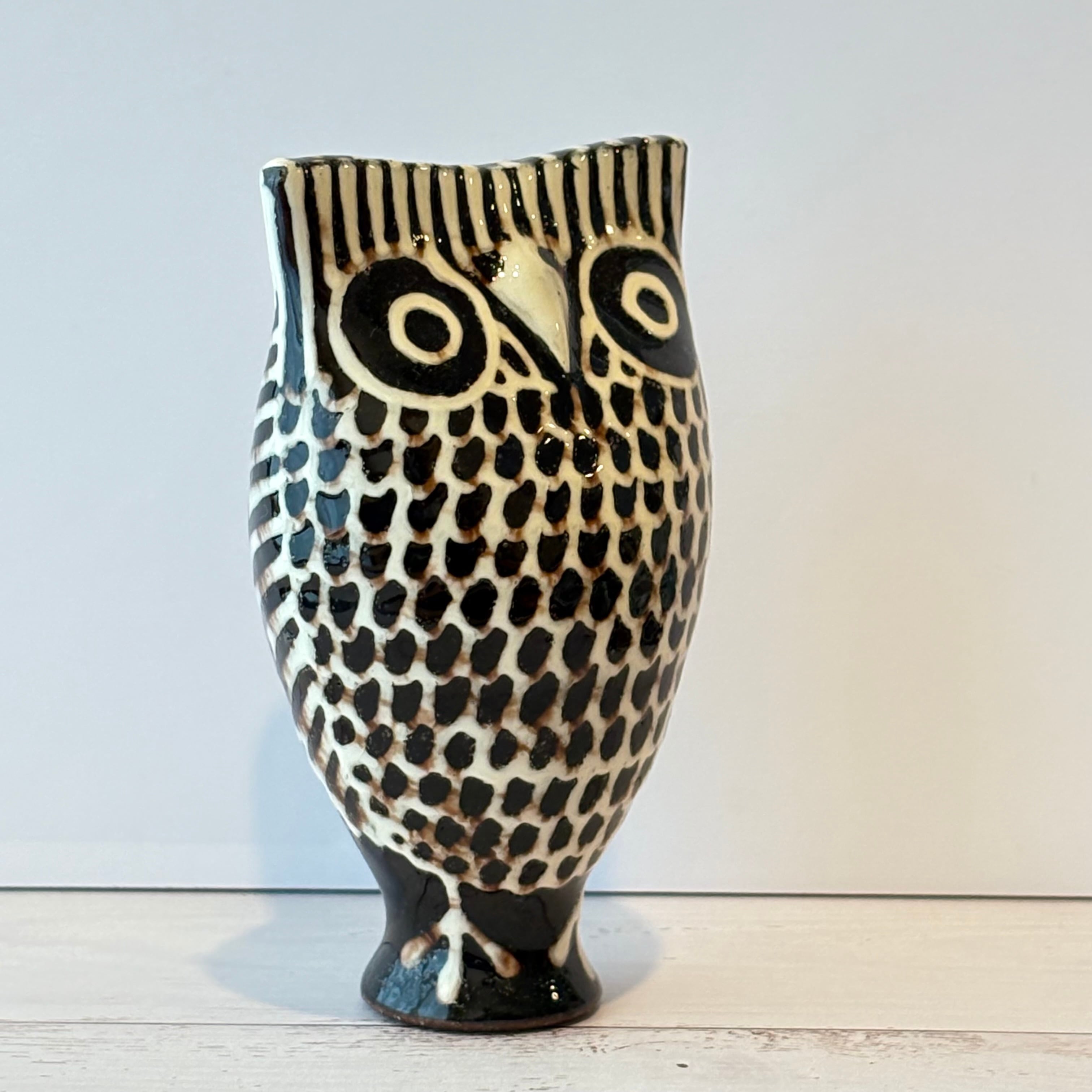 789 リトアニア 陶器の笛/フクロウ | attic