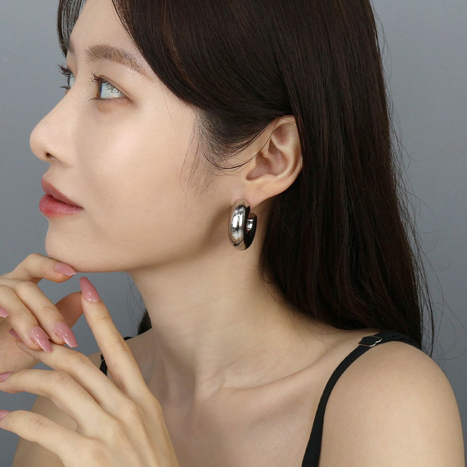 【SELECT】サージカルステンレス 316L フープピアス