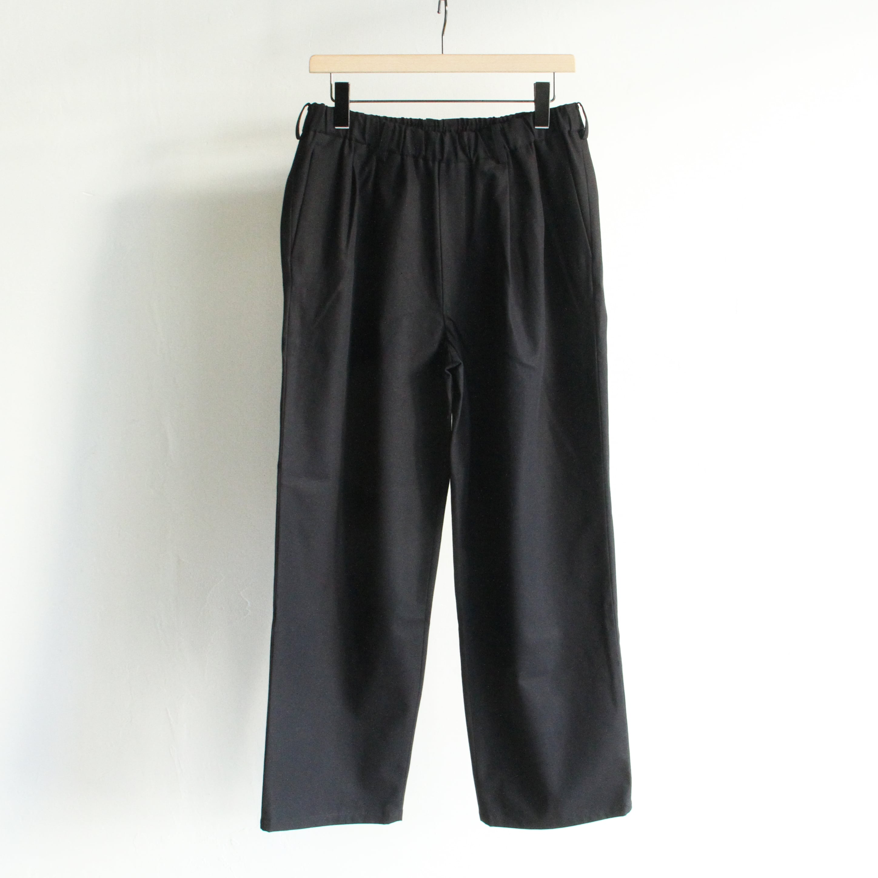 LAMOND 【 mens 】 Organic cotton high twist wide pants