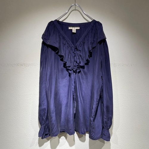 used frill blouse