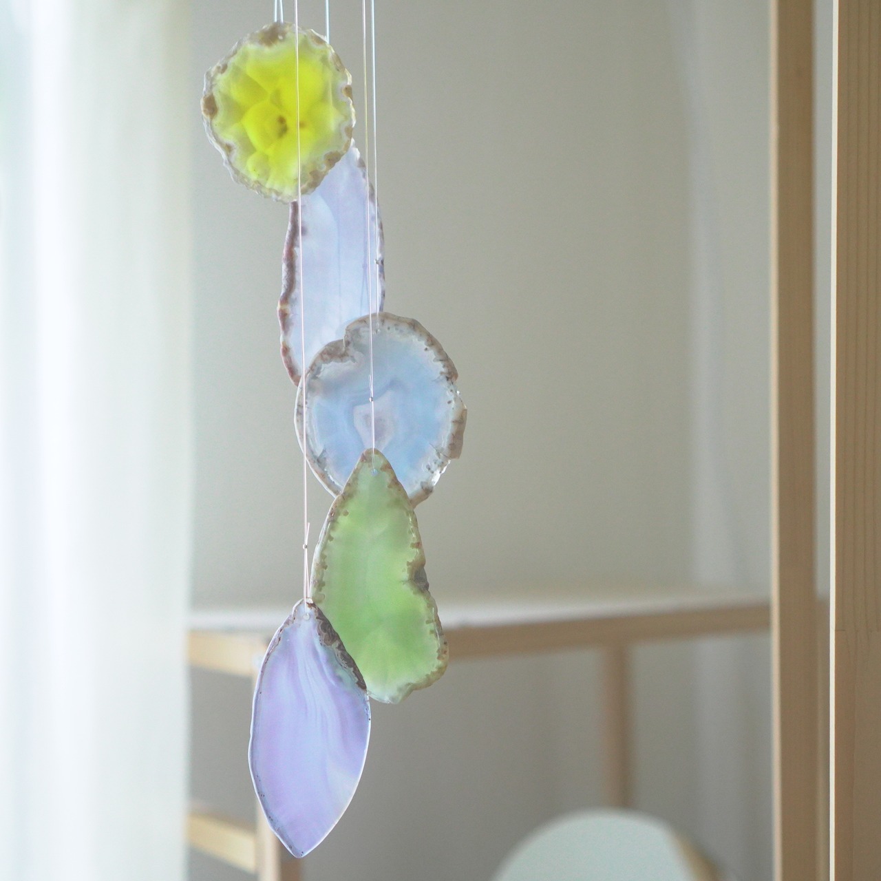 Spring Garden 05 - アゲートヒーリングチャイム / Agate Sun Catcher Wind Chime 621