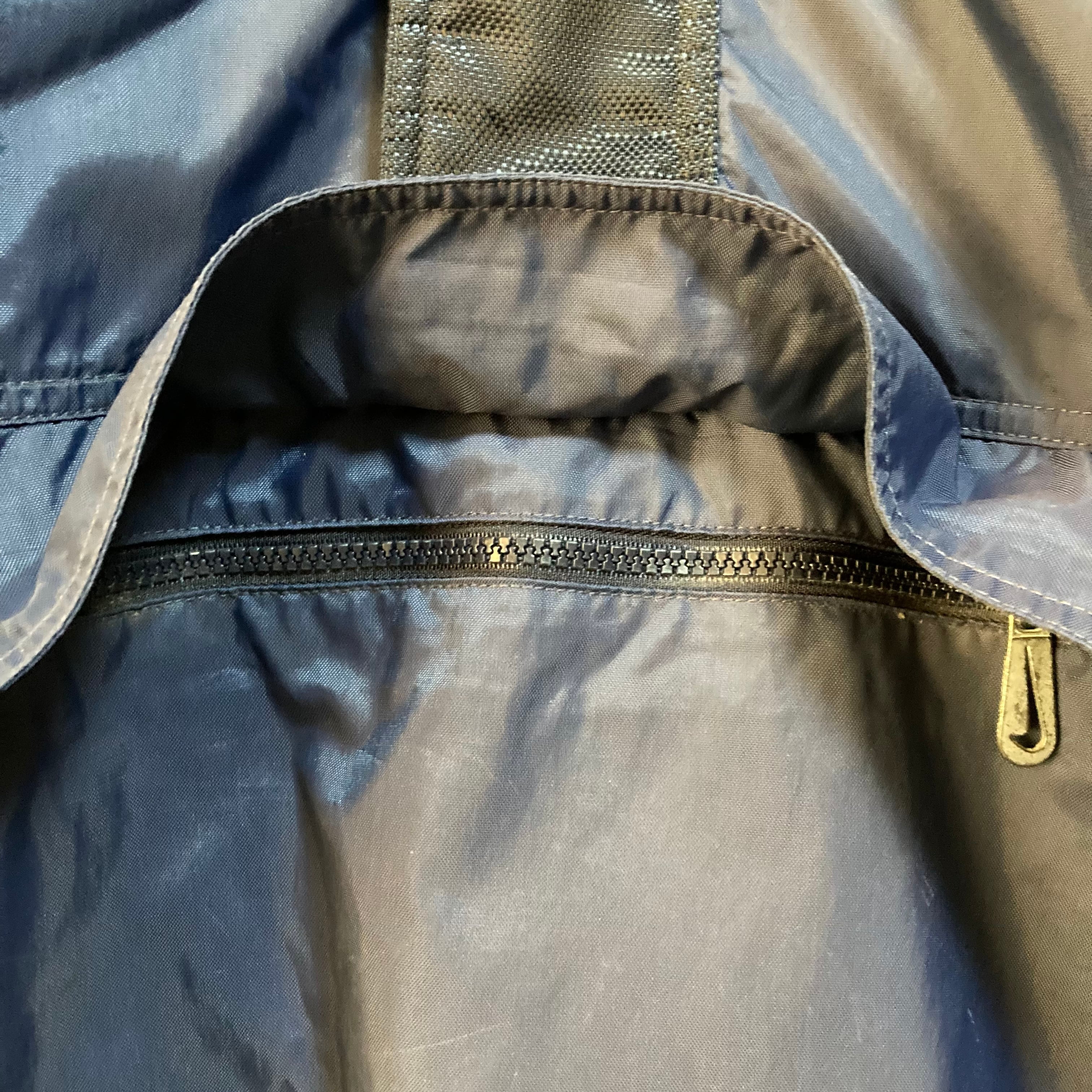 NIKE】90s Heavy Halfzip Nylon Jacket L USA規格 ナイキ 銀タグ 切替