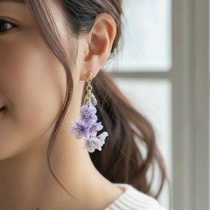 揺れる桜　夜桜〜ソメイヨシノ　