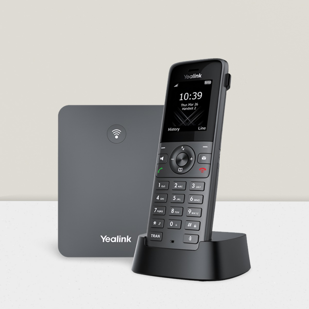 日本国内正規代理店製品】 W73P Yealink デジタルコードレス IP電話機