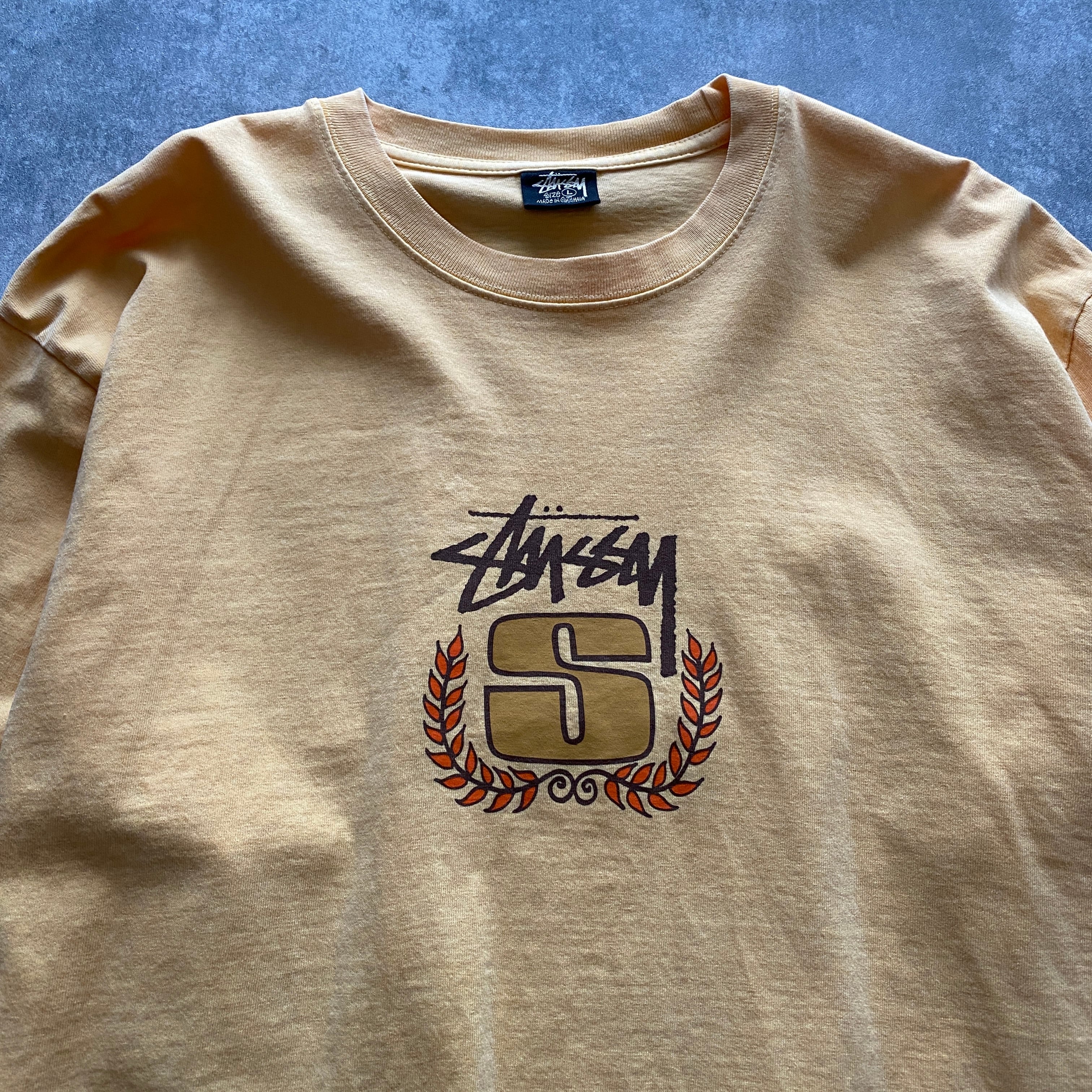 stussy ステューシー Tシャツ センターロゴ プリント アメリカ製 90s
