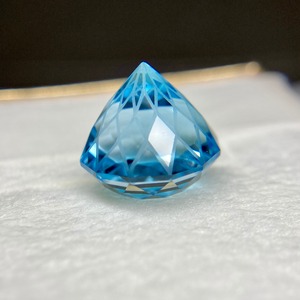 トパーズ 15.393ct ブルー 簡易ソーティング付き No.175