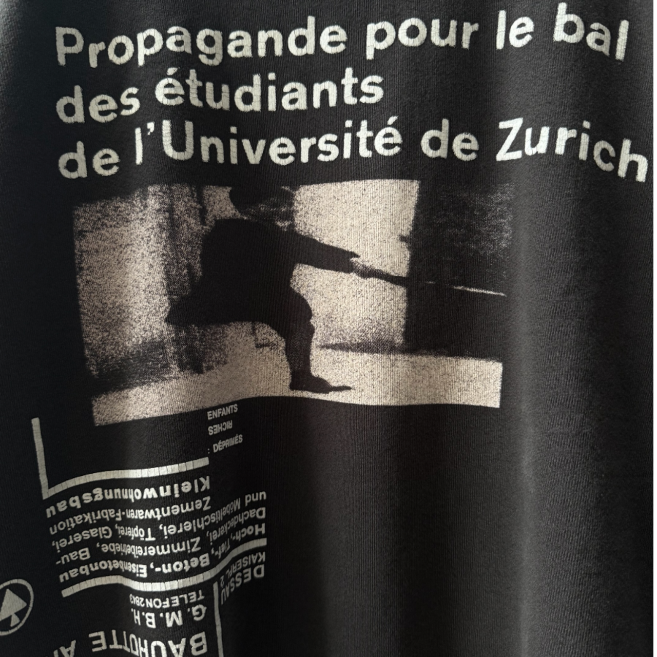 【Enfants Riches Déprimés】L’Universit? De Zurich Raglan Crewneck - 3