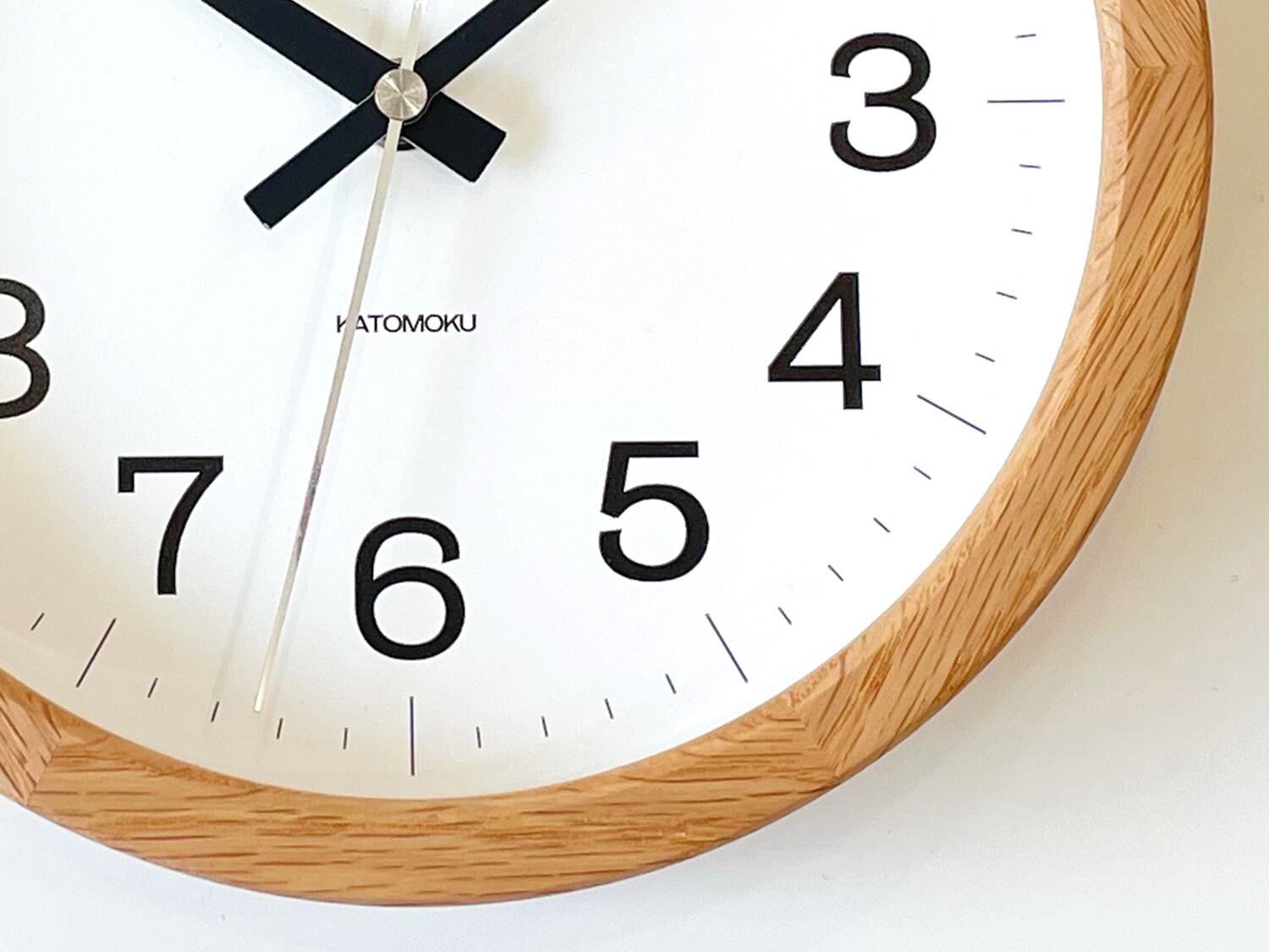 KATOMOKU muku clock 16 s-size オーク km-108OA 掛け時計 | 加藤木工