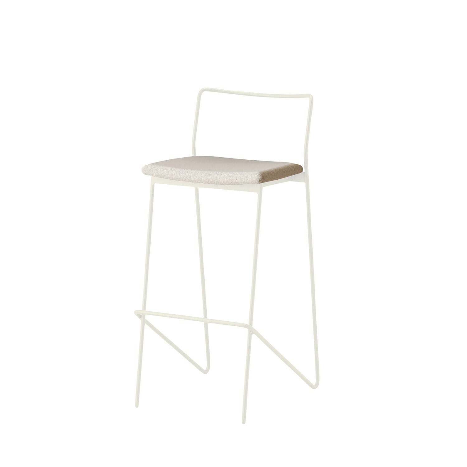 鉄が描く、ひとふで書きの美しさ。【feliceカウンターチェア570