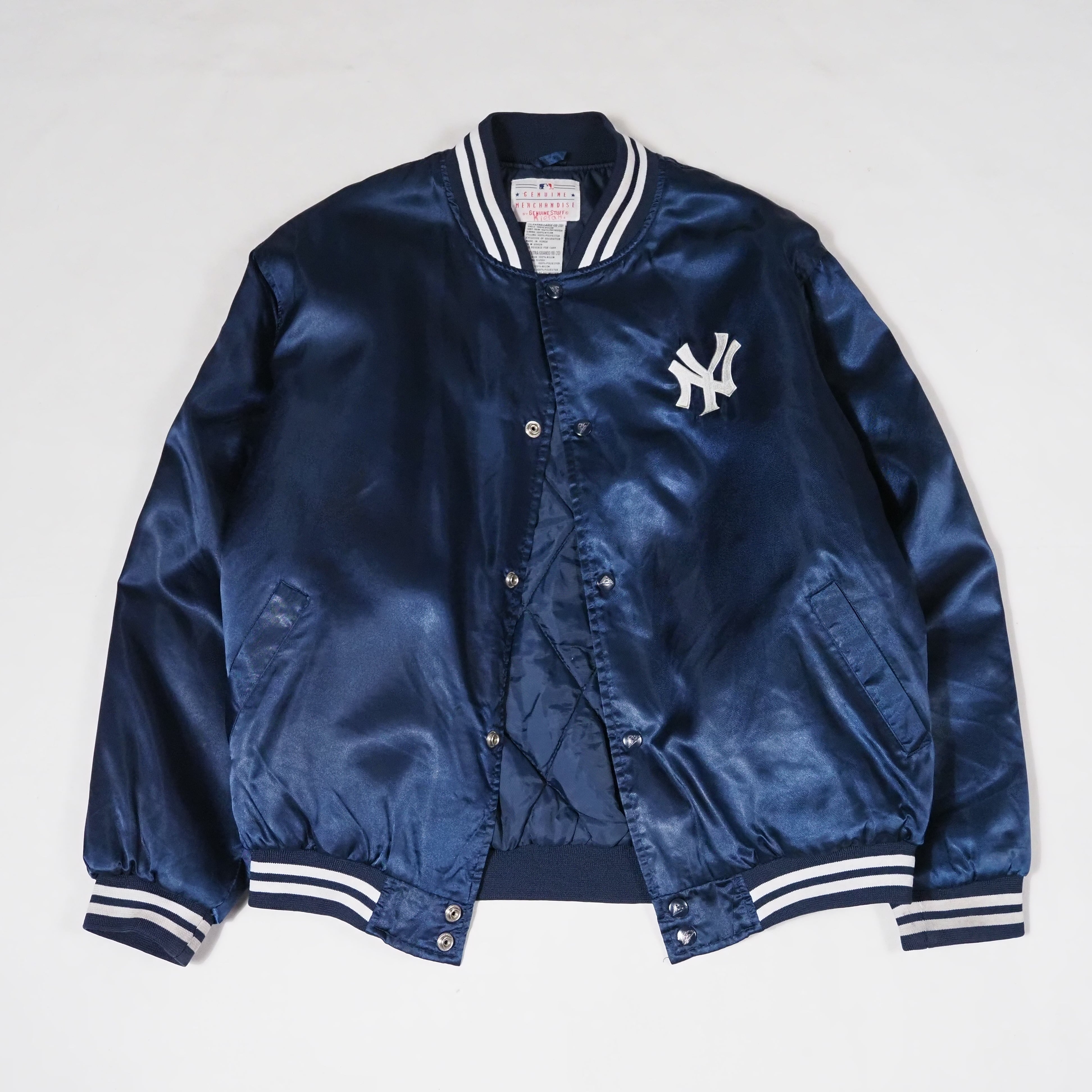 90's MLB GENUINE MERCHANDISE【NEW YORK YANKEES】Nylon Varsity