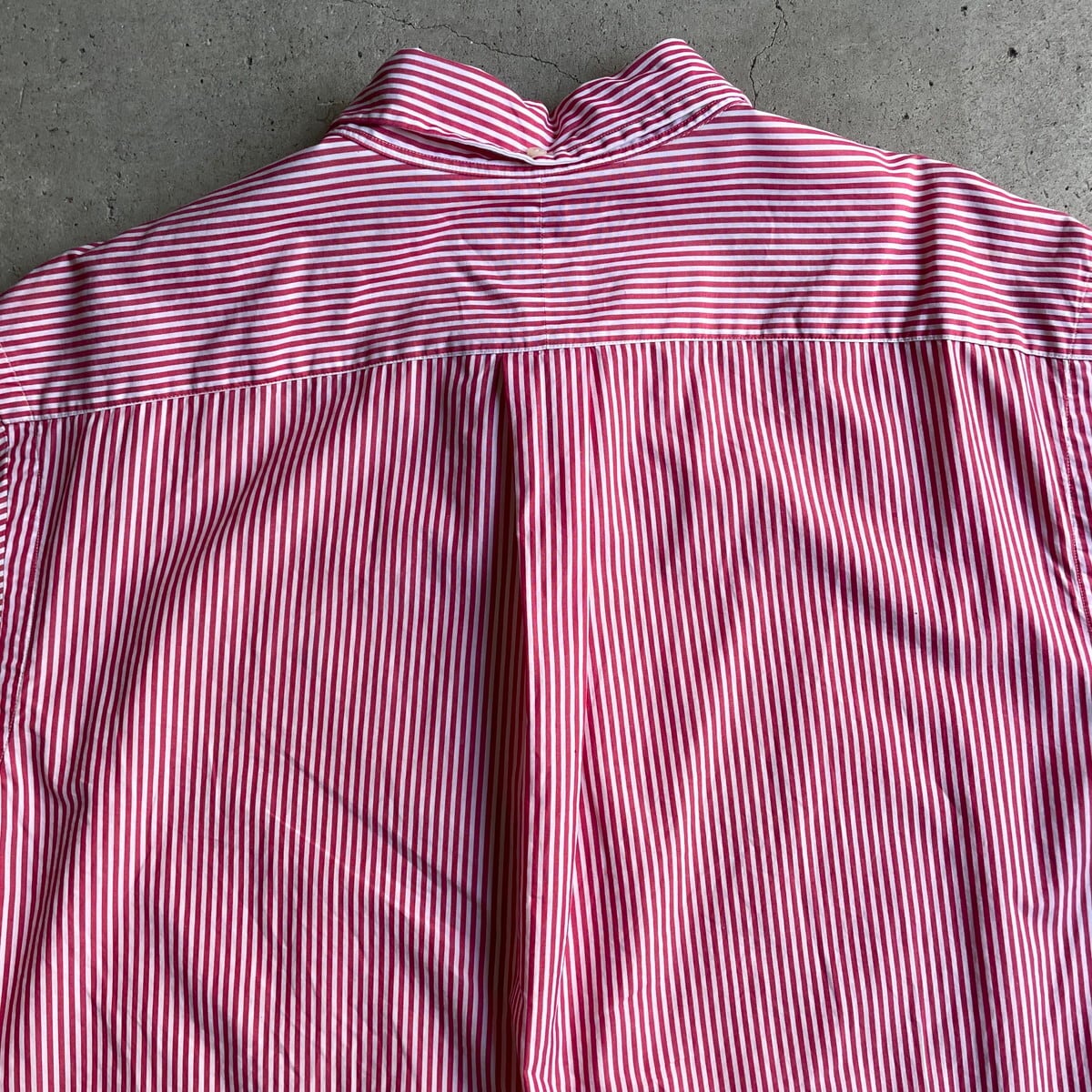 Ralph Lauren ラルフローレン 長袖 CUSTOM FIT ストライプ ボタン