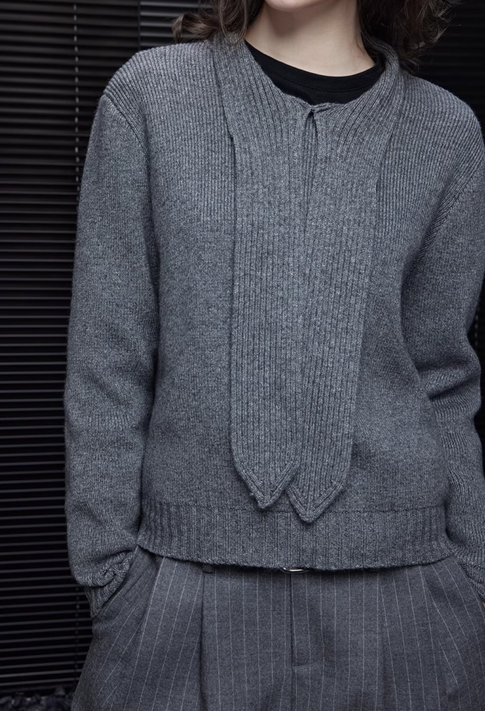 ボウタイニットトップス ・17712 | stir - ステア｜大人カジュアル