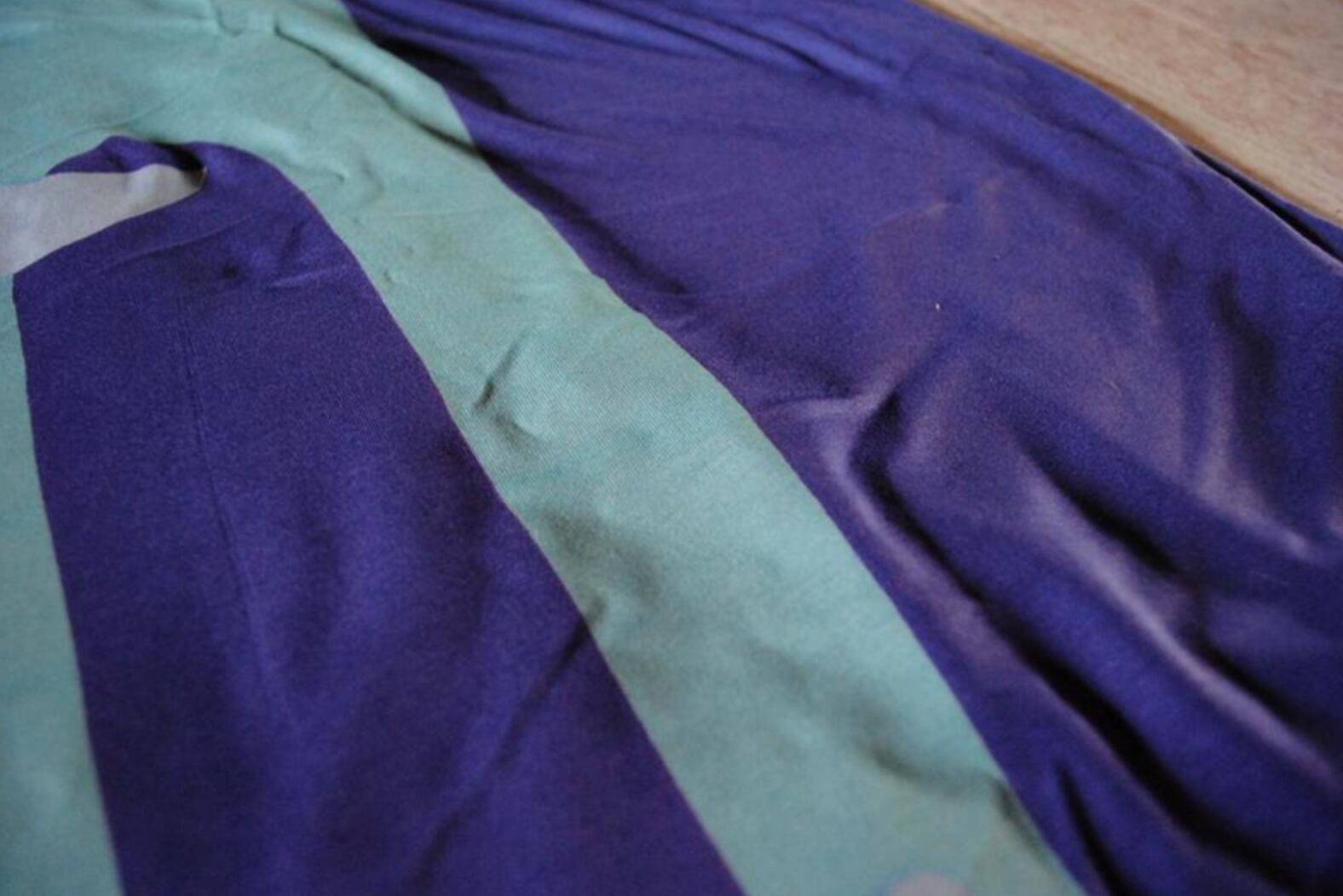 marimekko fabric for product KARKUTEILLA　90cm 1REP　 マリメッコ プロダクト用 フライス生地 カルクテイッラ 紫x水色