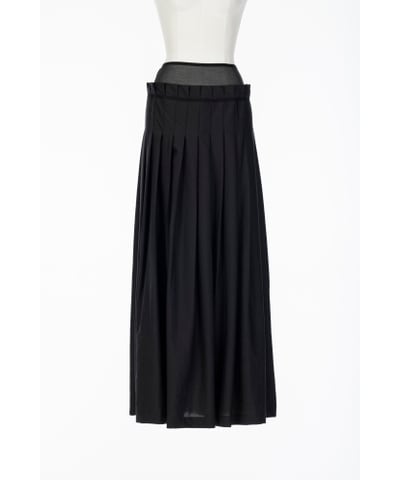 26SS】FETICO フェティコ / プリーツスカート マキシ丈 / PLEATED MAXI