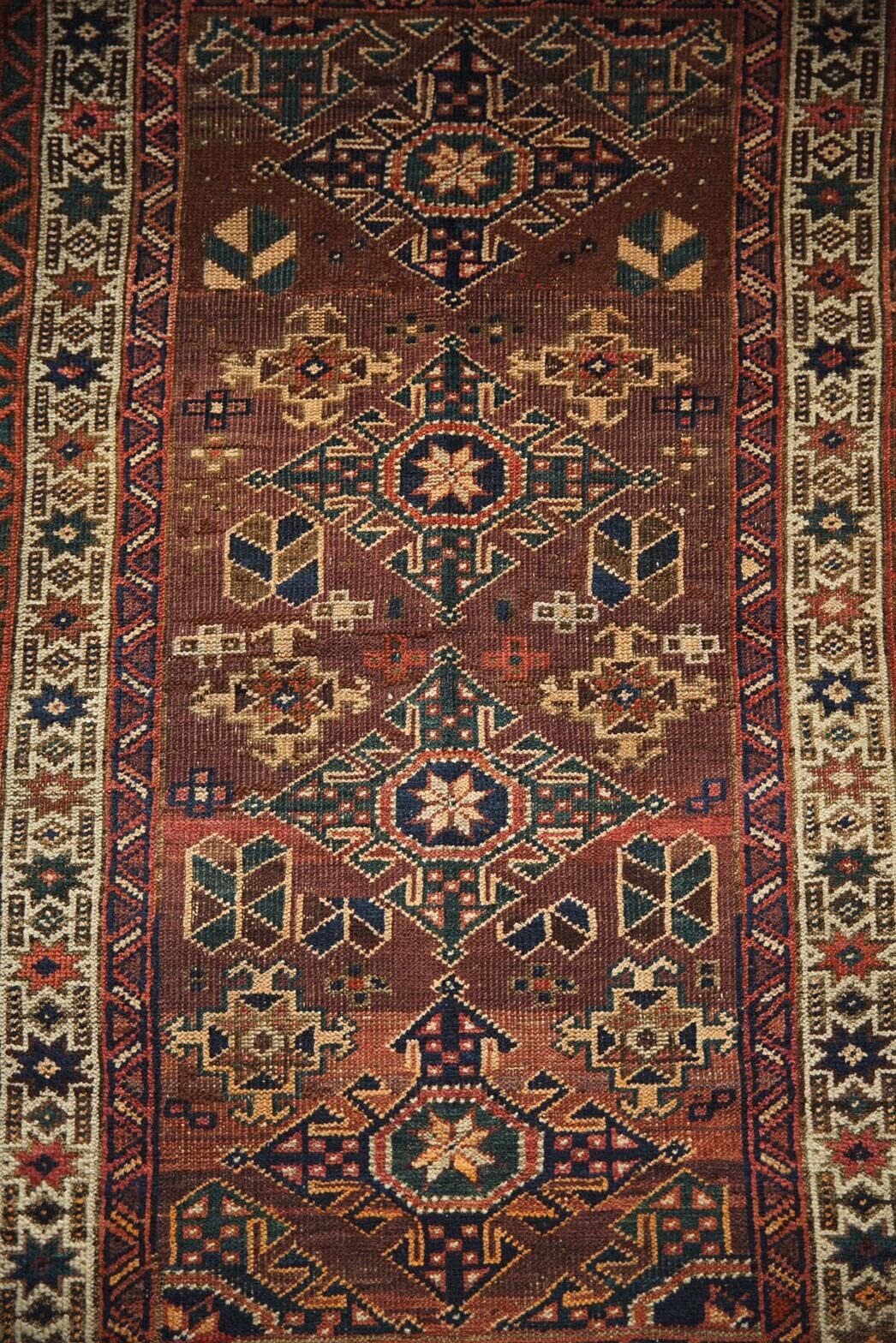 613 -Antique Baluch rug