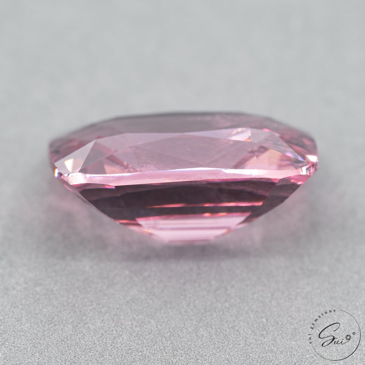 天然【非加熱】スピネル・パープリッシュピンク 4.48ct GIA鑑別書