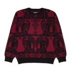 GX1000 / Jacquard Knit Angel Sweater