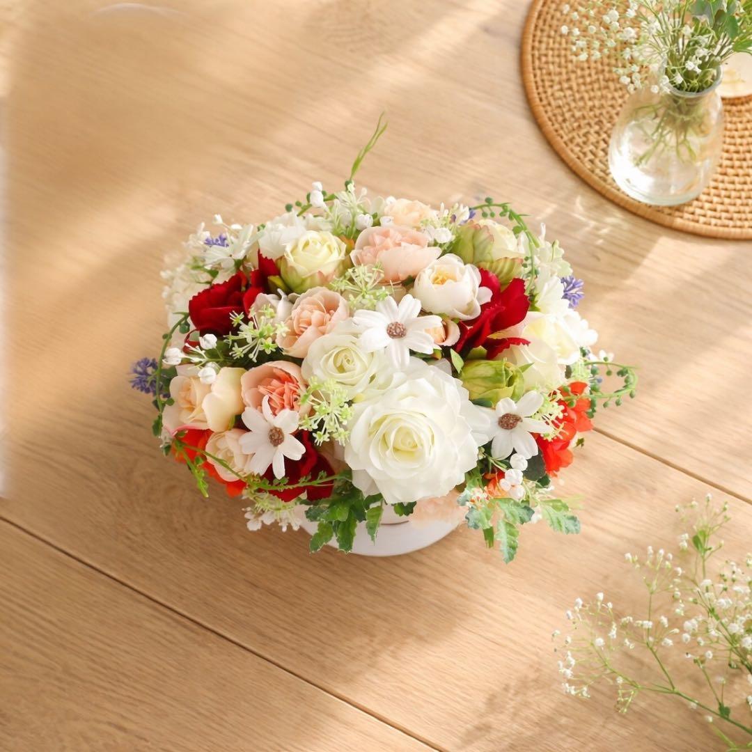 光触媒フラワー「フルール・シュシュ」薔薇のミニ庭園 Sサイズ 母の日