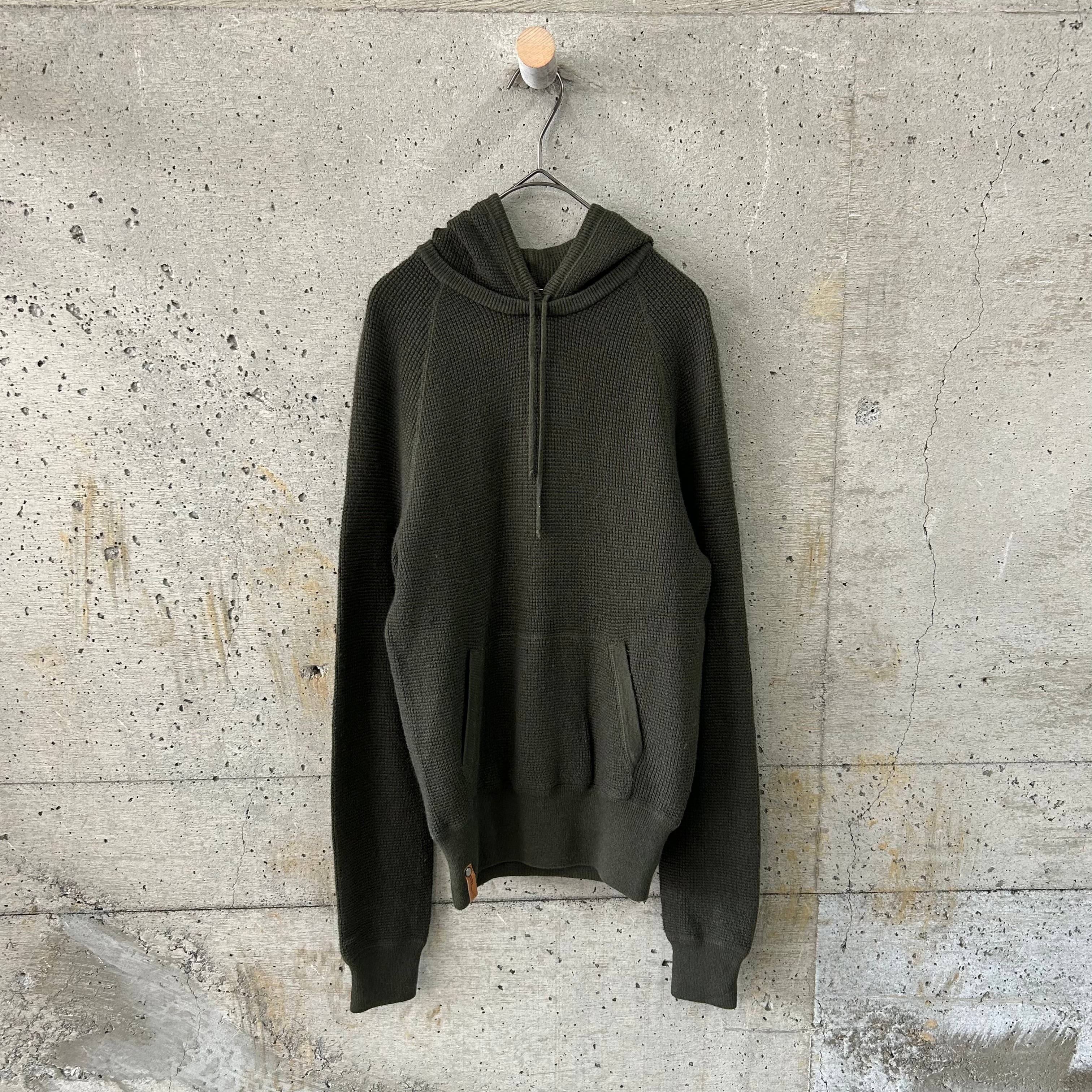 Khaki stretch hoodie