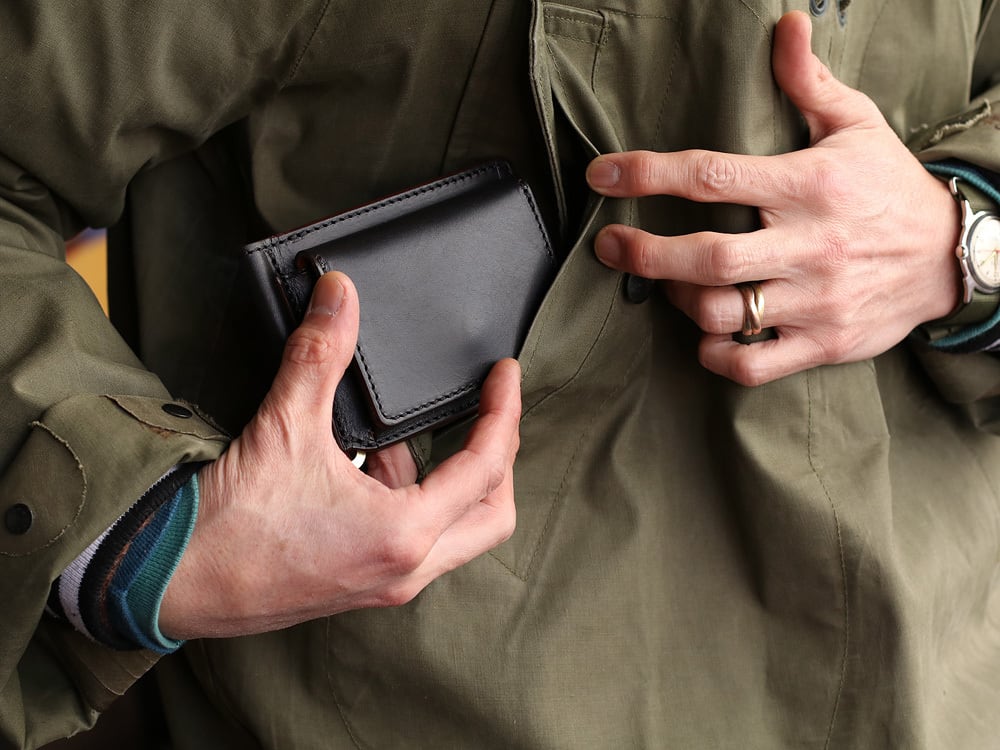 j.o.b leather products レザーウォレット Clapper 2 財布 二