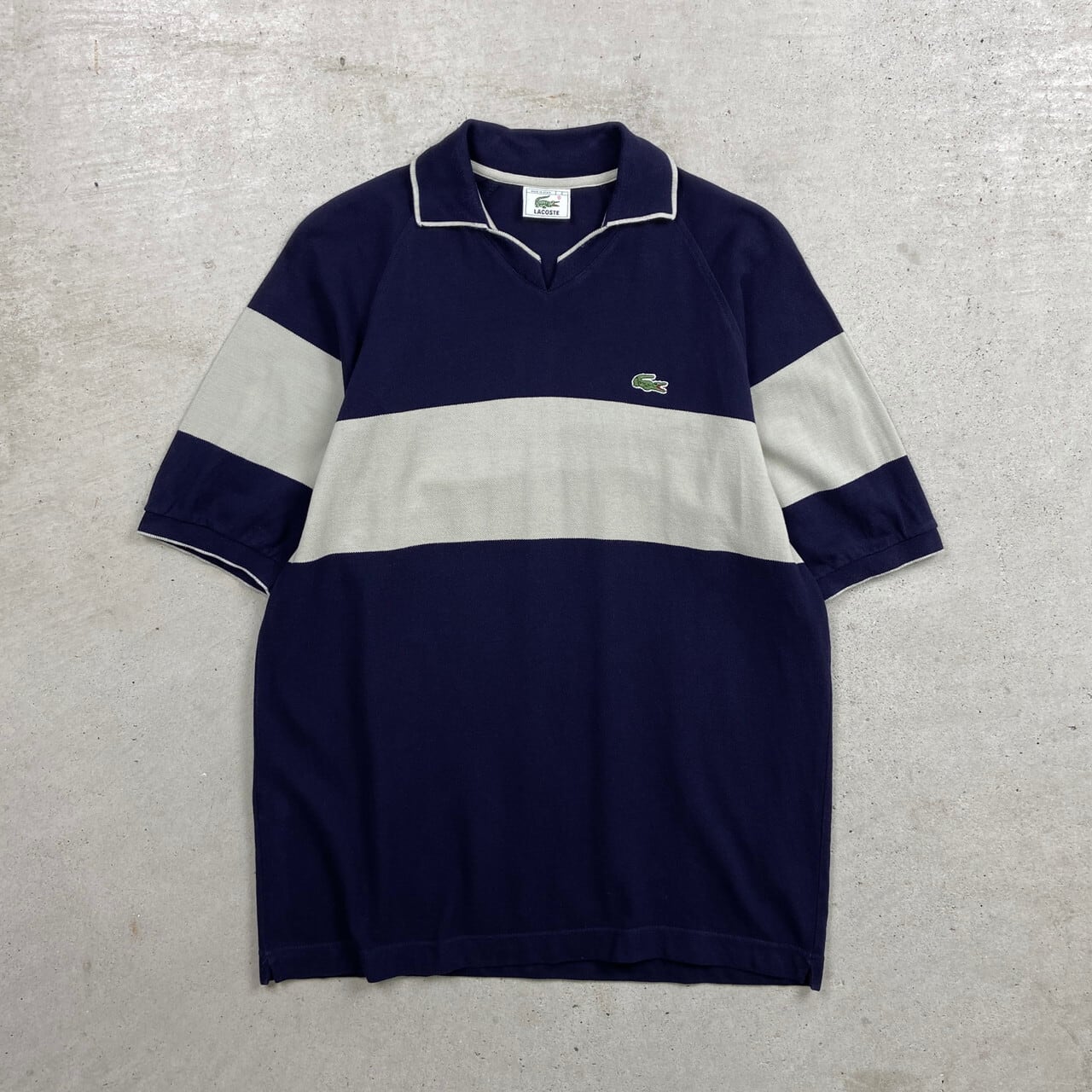 LACOSTE / ラコステ | 80-90s ヴィンテージ 鹿の子 ポロシャツ LACOSTE / ラコステ | 80-90s ヴィンテージ 鹿の子 ポロシャツ