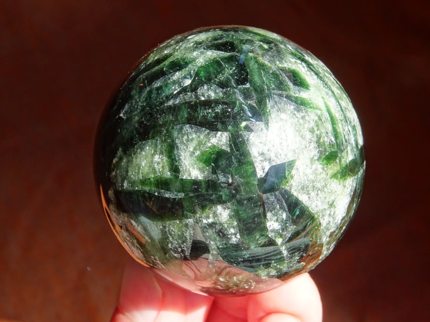 アクチノライト（スフィア） ~Green Will~ | 虹石屋