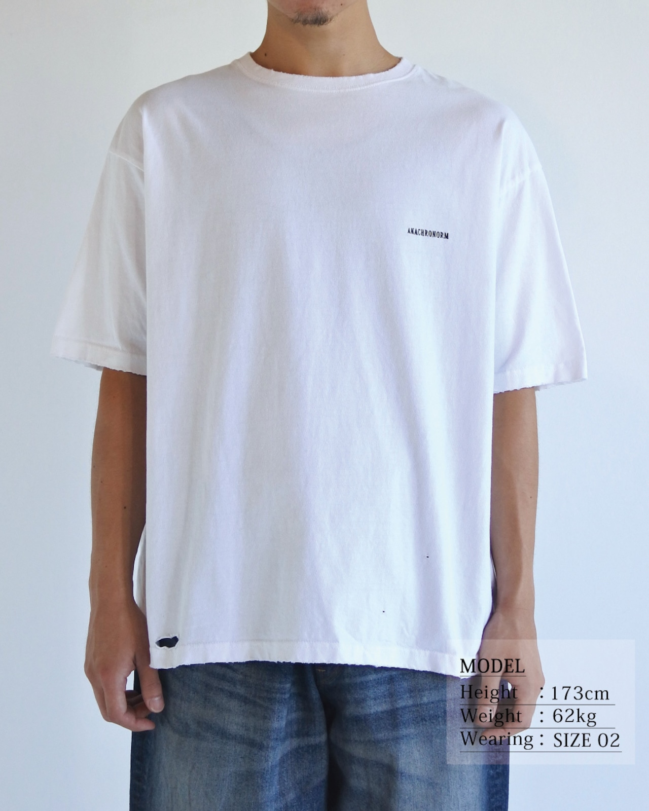 ANACHRONORM / DAMAGED EMB S/S T-S