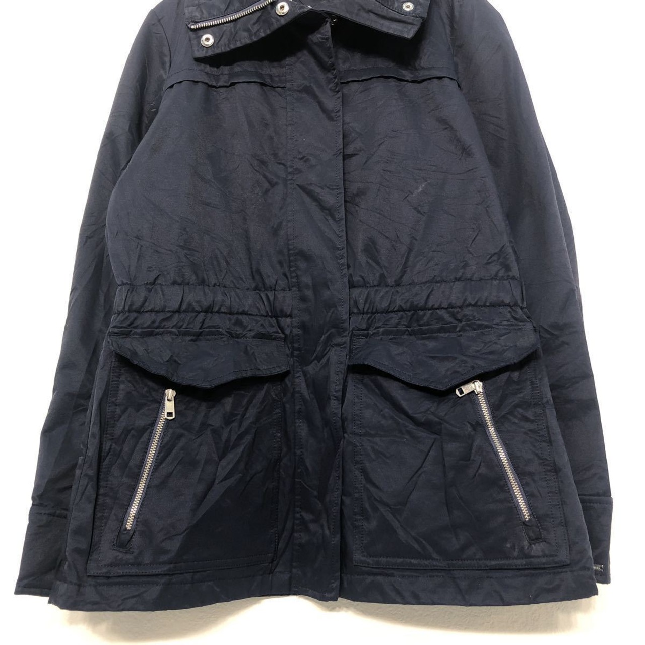 TOMMY HILFIGER ナイロン ジャケット XS ネイビー トミーヒルフィガー 