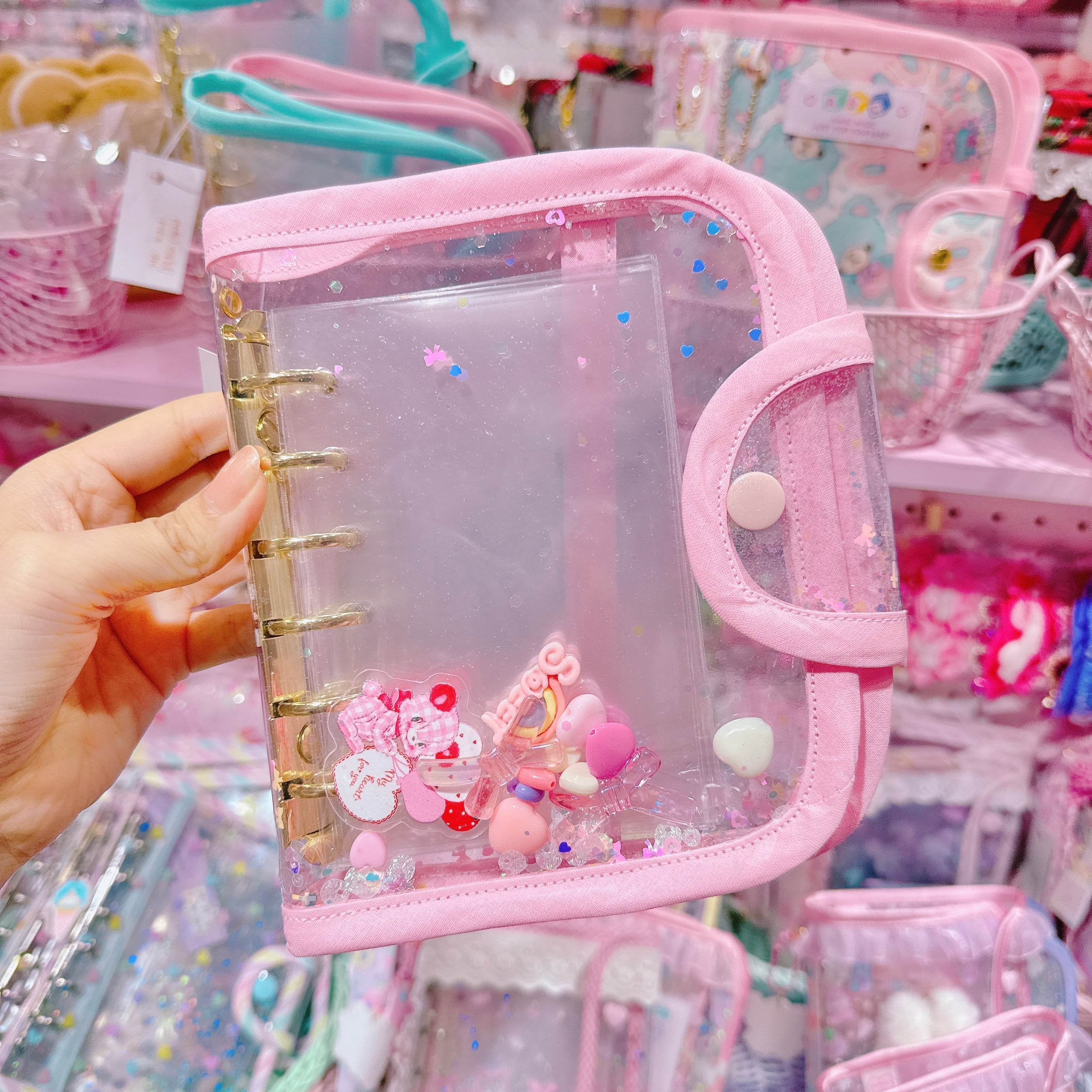 【M6】53-2シール帳(A7)6穴リング