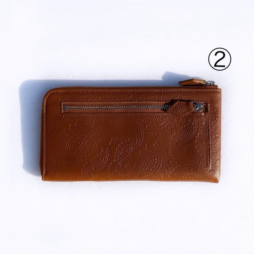 SRK01SP】 1万円札が折らずに入る最少サイズの長財布「L字束入