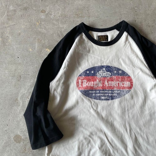 NEIGHBORHOOD / logo raglan T-shirt size M