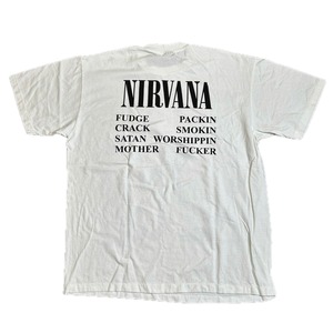 13526 NIRVANA ニルヴァーナ ロックTシャツ バンドT 両面 XL