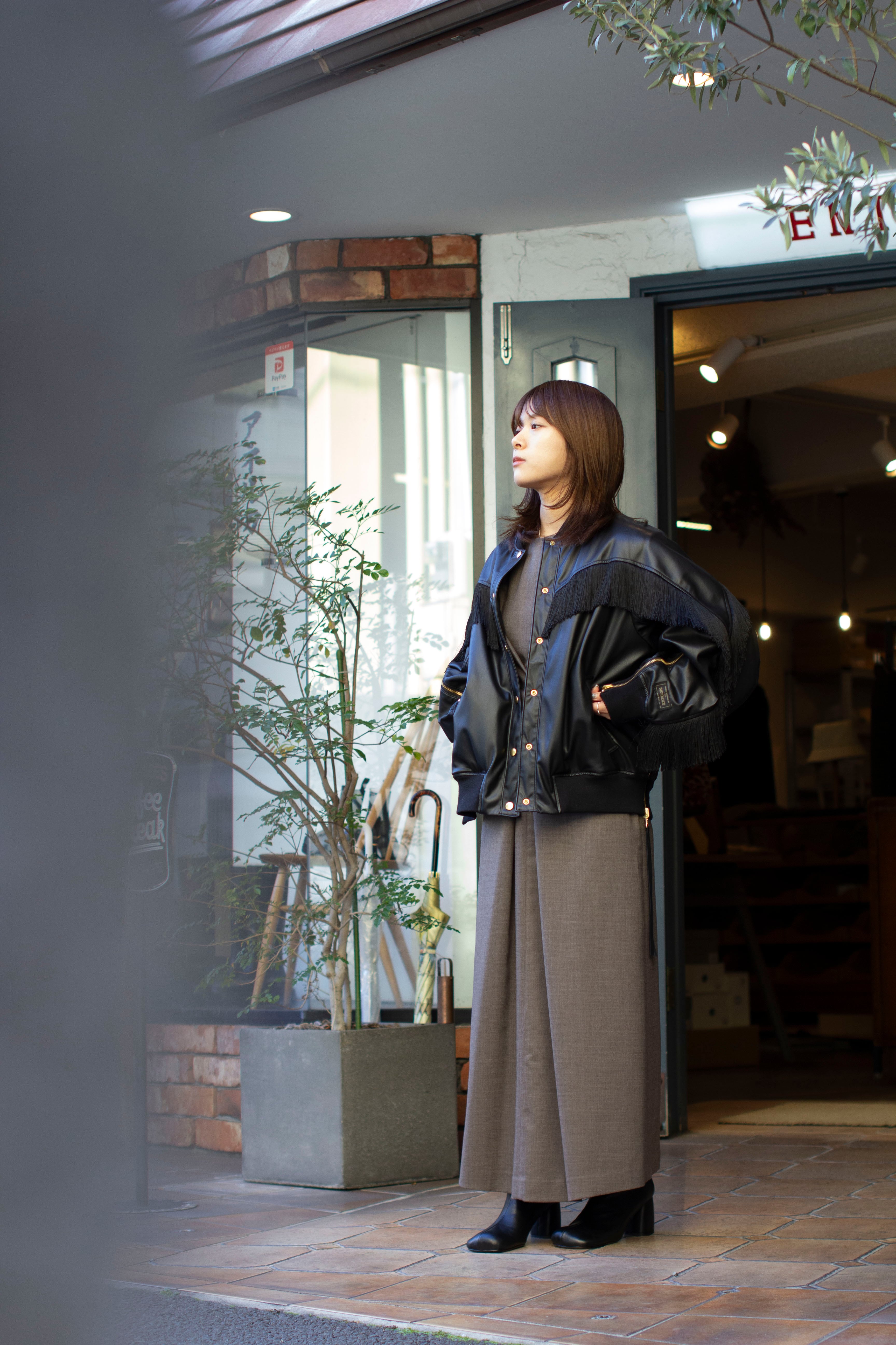 【FUMIE=TANAKA/フミエタナカ】フリンジヘアフック★ブラック FUMIE=TANAKA/フミエタナカ】フリンジヘアフック F22S-65（その他ヘア