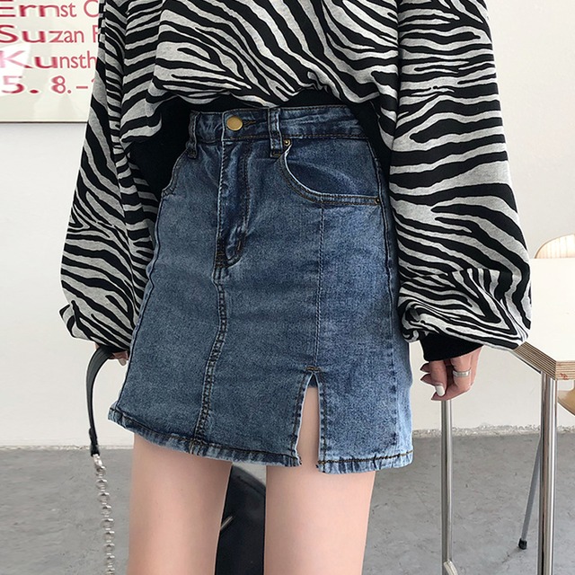 オータムウィンタースタンダードハイウェストスカート Aライン レトロ 秋物 冬物 試着室62432927121