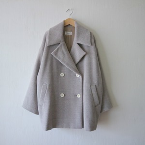 シャギーボーンコート・グレー