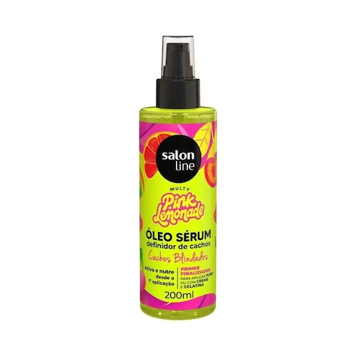 サロンライン ピンクレモネード オイルセラム カールディファイナー 200ml / Salon Line Pink Lemonade Oil Serum Curl Definer 200ml