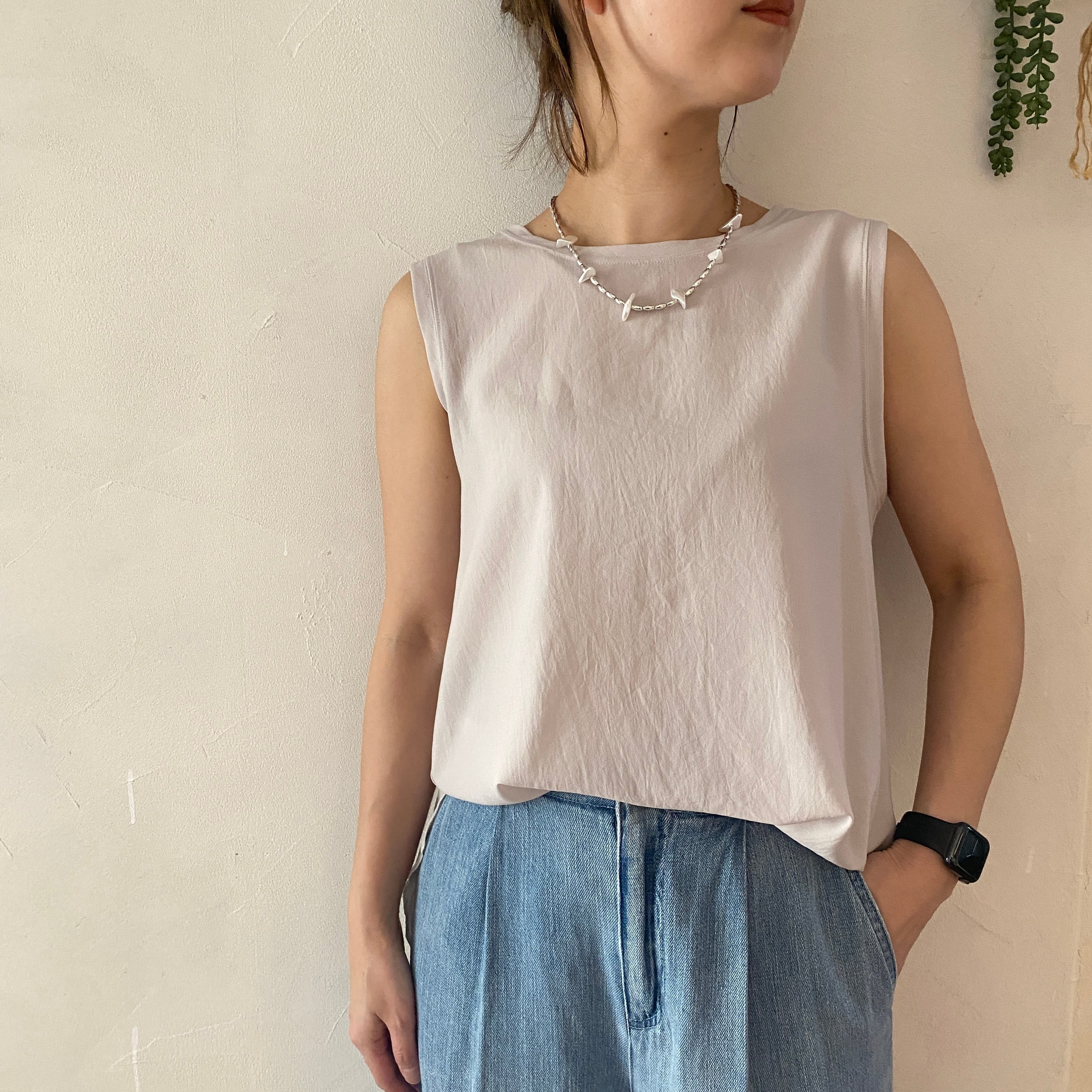 新色追加【dolly-sean/ヤマトドレス】ジョーゼットラウンドヘムタンクトップ　M8522