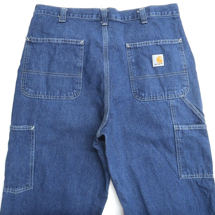 古着 カーハート CARHARTT ワーク デニム ペインターパンツ 表記