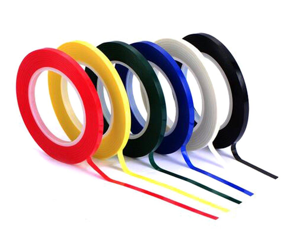【特価処分】6ロール多色デスクトップポジショニング交差テープ - 66M /ロール - 3mm / 5mm幅自己接着性グリッドマーキングテープマーク無しホワイトボードアテンションライン(カラーランダムミキシング送信) (5mm 幅)
