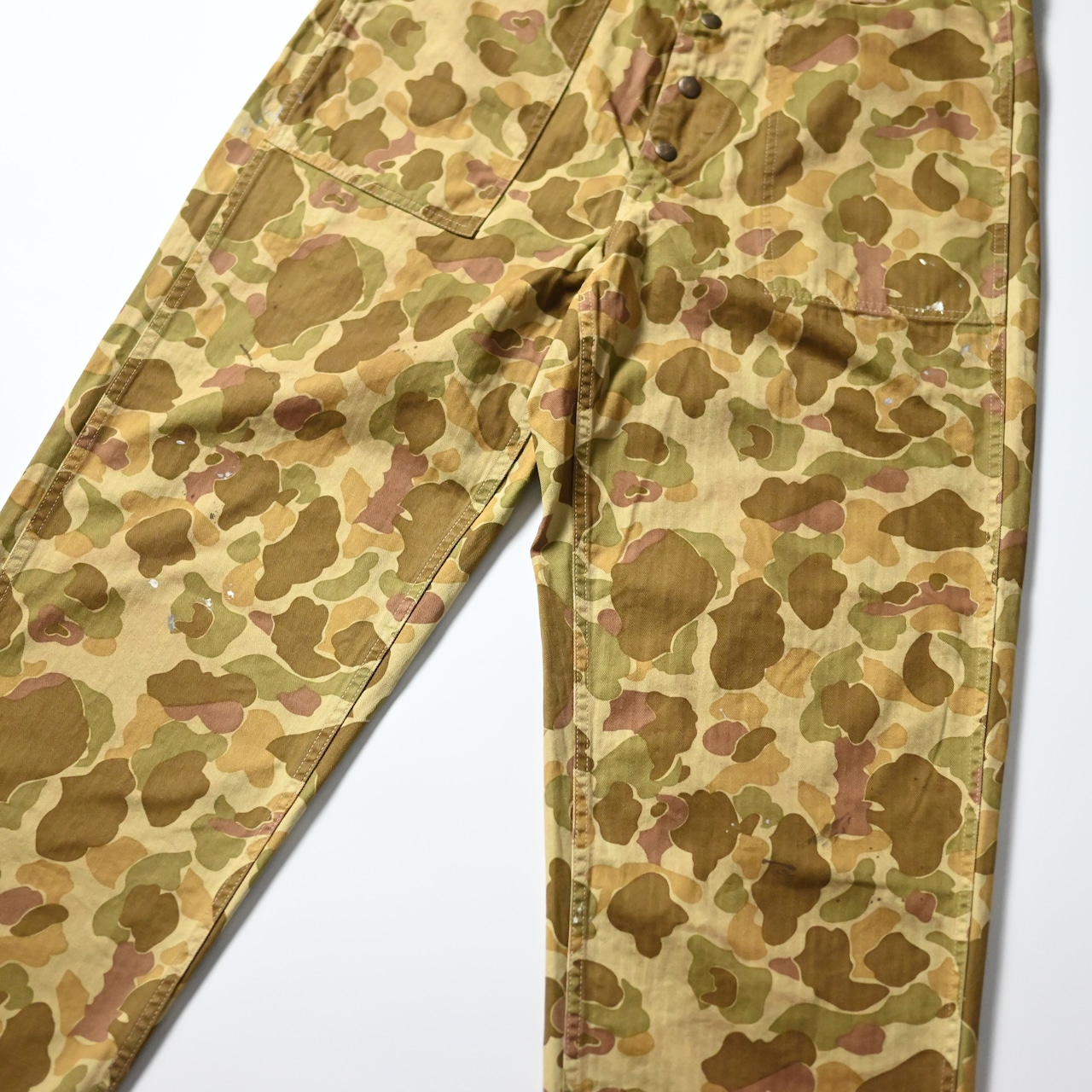 BOWWOW / DUCK HUNTER CAMO FIELD PANTS (裏側)