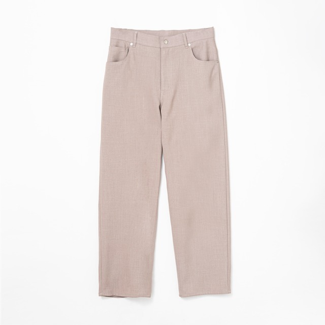 5p polyester pants（LIGHT BEIGE）