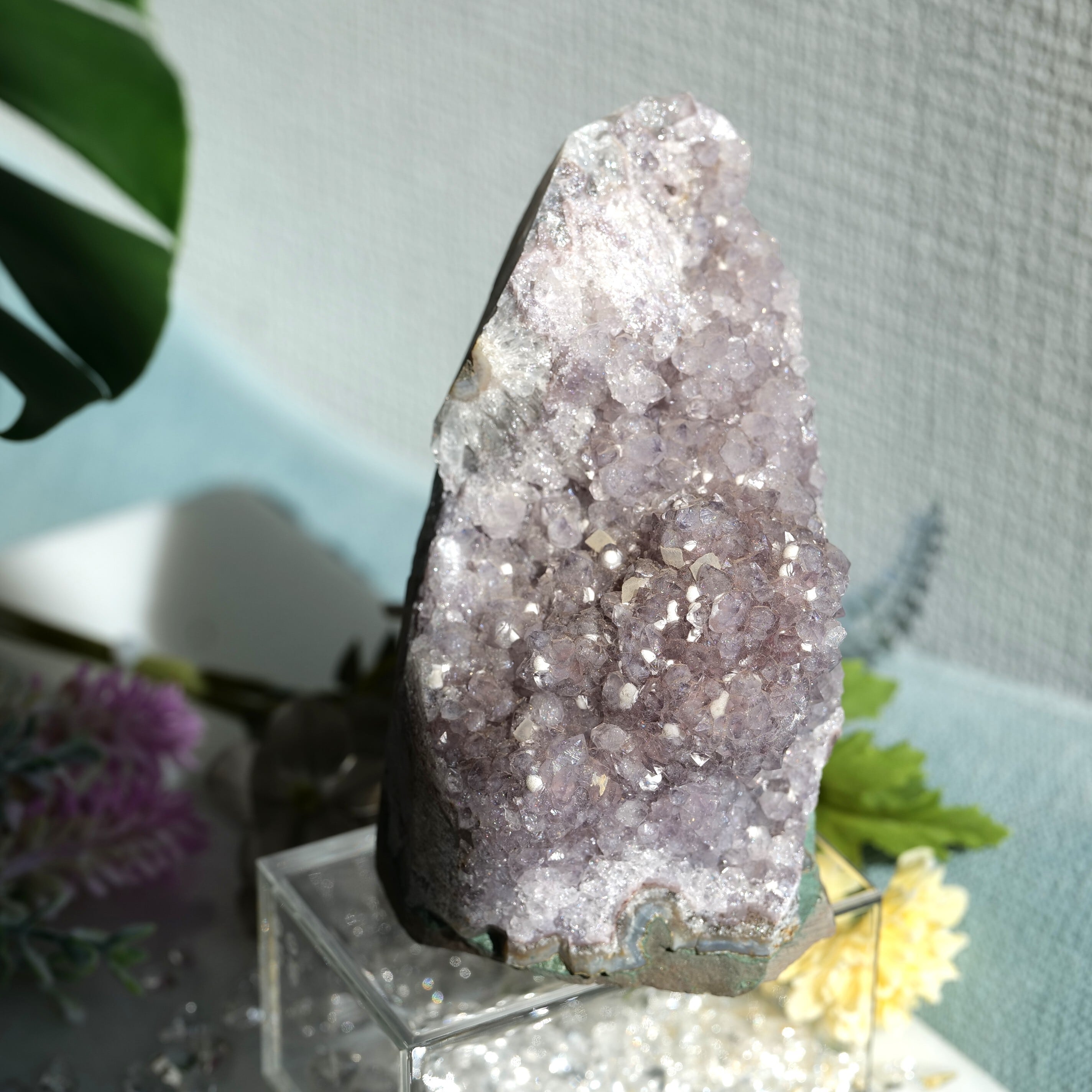 【やさしく包み込み、心を癒す】ラベンダーアメシストカペーラT25_6