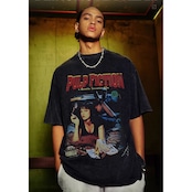 VINTAGE ストリート Smoking Lady Tシャツ T1016